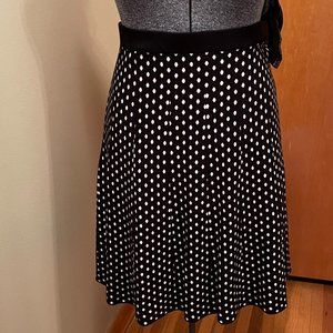 NWOT Jules & Leopold Studio Dotty Knit Skirt Sz XL